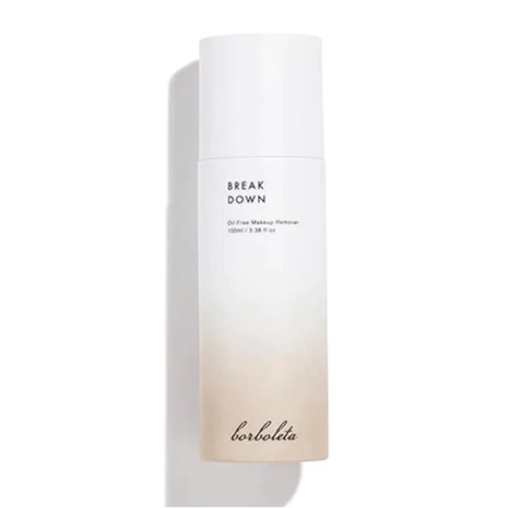 BORBOLETA Breakdown Oil-Free Makeup Remover 100ml full size NEW